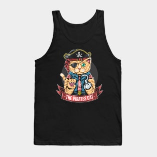 The Pirates Cat Tank Top